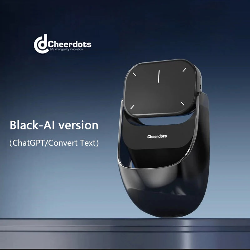 AI Wireless Mouse, ChatGPT Enabled Bluetooth, Voice Recording & AI Summarize, Ergonomic Presenter Laser Pointer