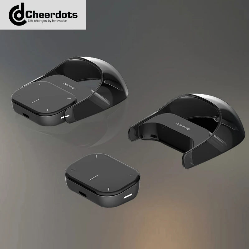 AI Wireless Mouse, ChatGPT Enabled Bluetooth, Voice Recording & AI Summarize, Ergonomic Presenter Laser Pointer