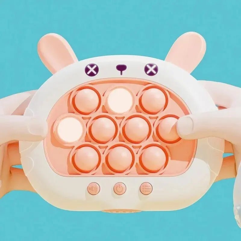 Quick Push Up Game Light Up Fast Push Puzzle Game Console For Kids - Fun Electronic Game