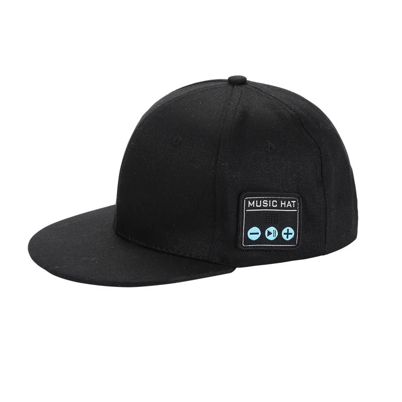 Bluetooth Music Hat with Headphones & Mic | Wireless Smart Baseball Cap with Dual Speakers for Running, Sports & Outdoor Use