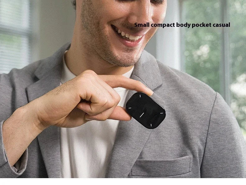 AI Wireless Mouse, ChatGPT Enabled Bluetooth, Voice Recording & AI Summarize, Ergonomic Presenter Laser Pointer