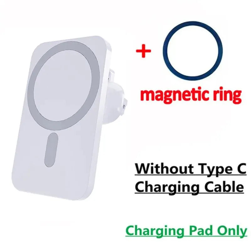 High-Speed 30W MagSafe Car Charger for iPhone 15–12 | Magnetic Wireless Mount with Premium Grip