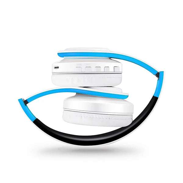 Wireless Bluetooth Headphones with Microphone – Stereo Headset MP3 Player & FM Radio