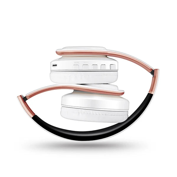 Wireless Bluetooth Headphones with Microphone – Stereo Headset MP3 Player & FM Radio
