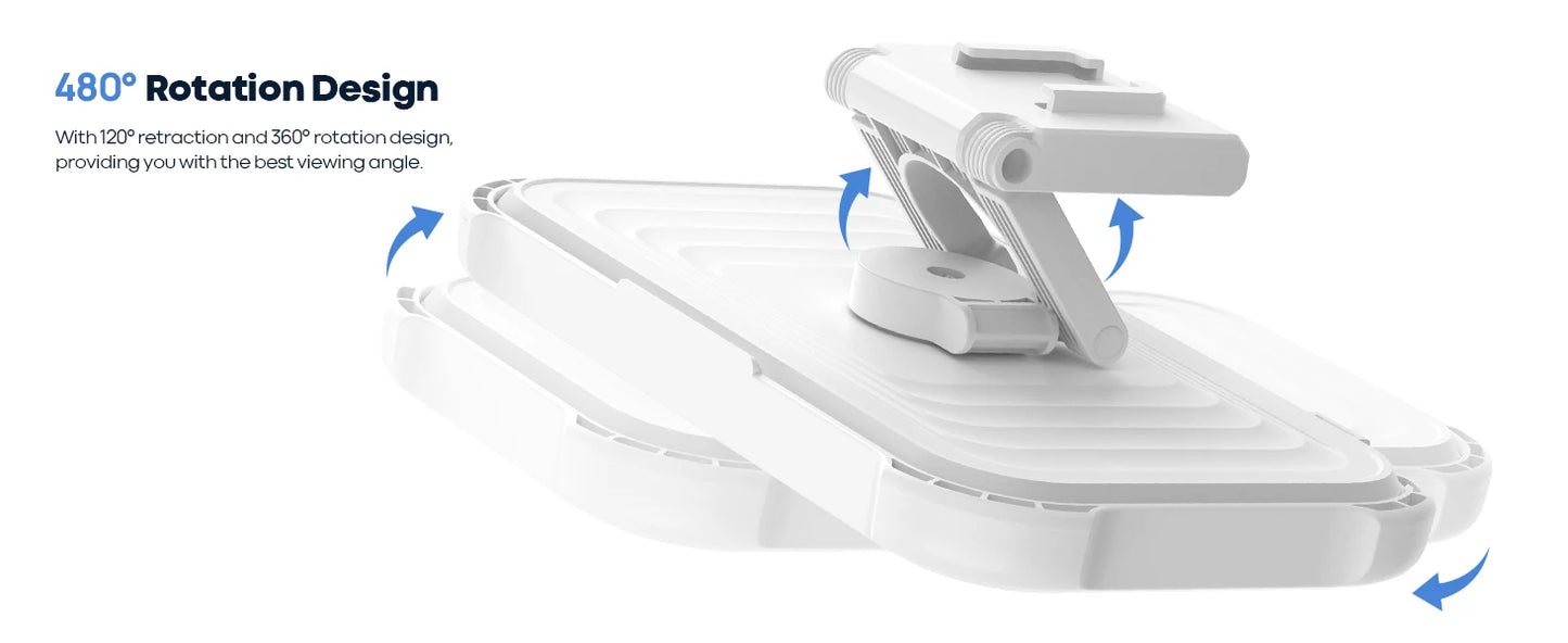 Shower Phone Holder Waterproof with Speaker Hole Screen touch Shower Phone Stand Case Mount for Bathroom Bathtub Kitchen Wall Mirror