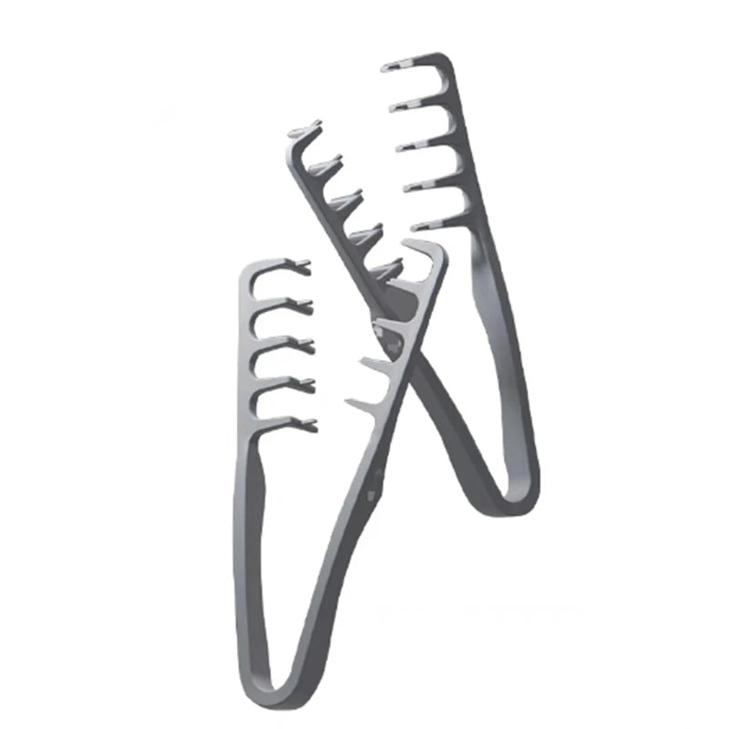 Volumizing Wide-Tooth Hair Styling Comb for Men – Curling Tool for Fluffy Texture & All Hair Types