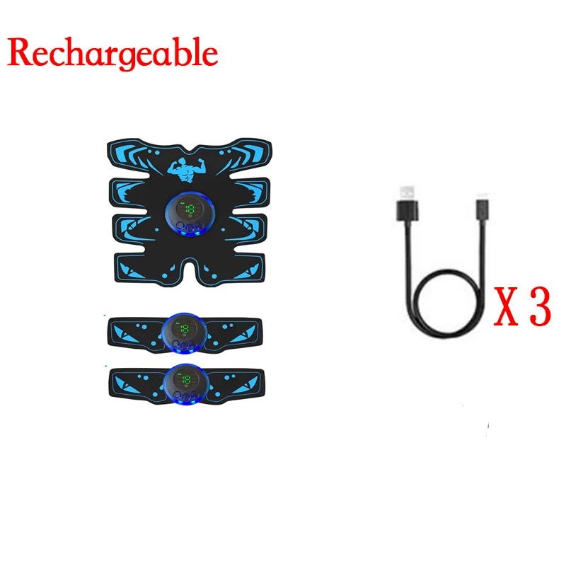 EMS Muscle Stimulator – Smart Electric Abdominal Training & Body Shaping Massager