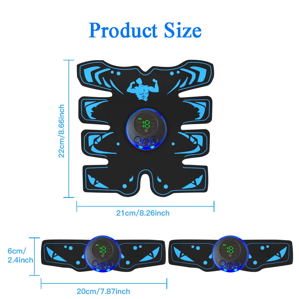EMS Muscle Stimulator – Smart Electric Abdominal Training & Body Shaping Massager
